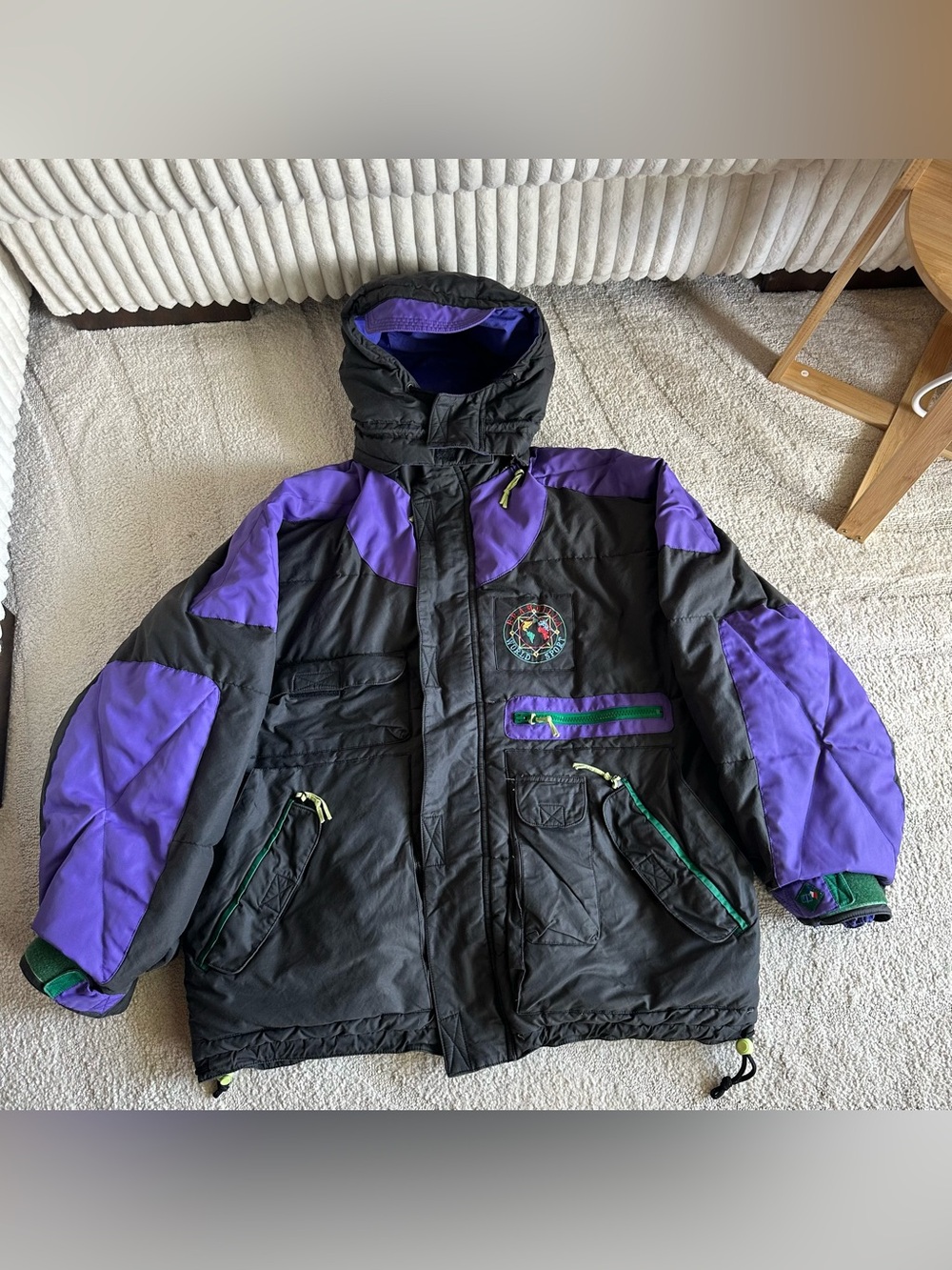 Vintage Brambilla World Sport France Men’s Duck Down Puffer